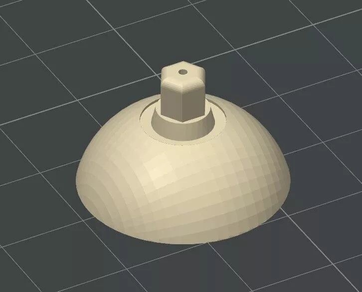 8BitDo Pro 2 Base Adapter for GuliKit TMR - KingKong Caps 3D print model