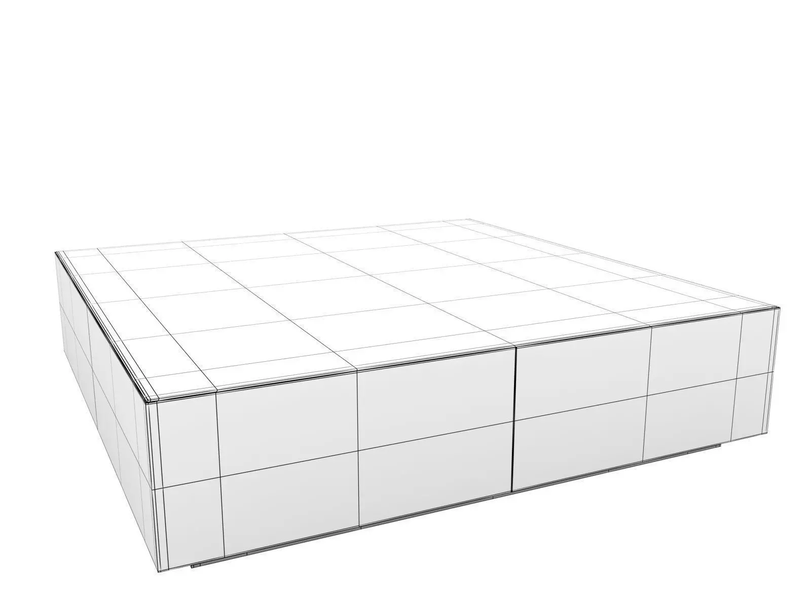 Belt Square 3D model_4