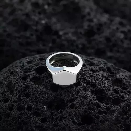 Jewelry Signet Ring v15 M Size