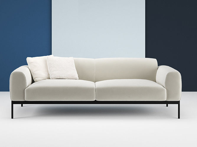 Bon seater sofa 3D model