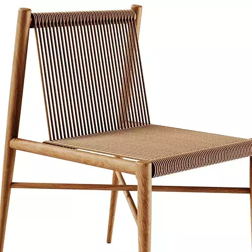 Seabrook Dining Chair 3D model 7