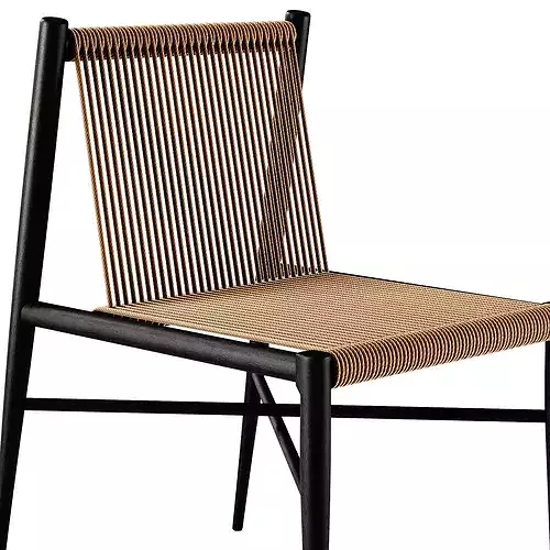 Seabrook Dining Chair 3D model 6