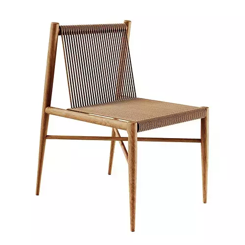 Seabrook Dining Chair 3D model 4