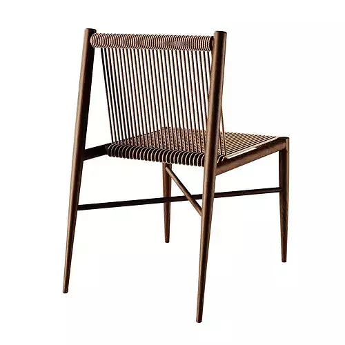Seabrook Dining Chair 3D model 3