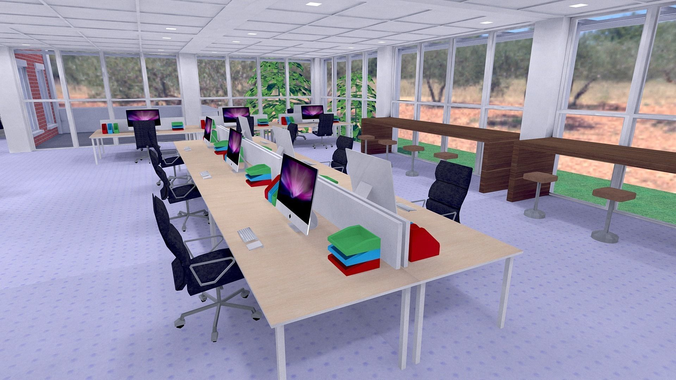 SHC QUICKOFFICE COMPLETE PACK LM Low-poly 3D model_184