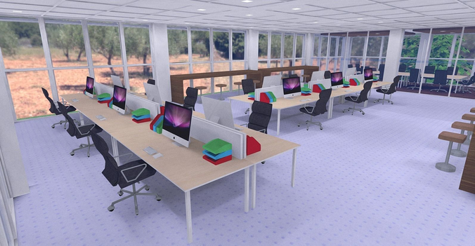 SHC QUICKOFFICE COMPLETE PACK LM Low-poly 3D model_166