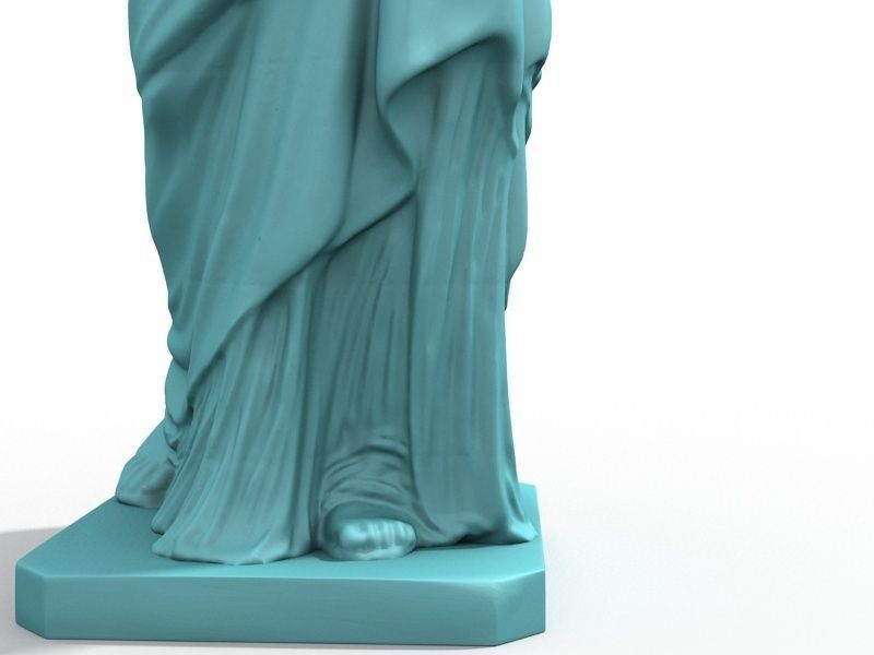 3D Printable - Statue of Liberty 3D print model_1