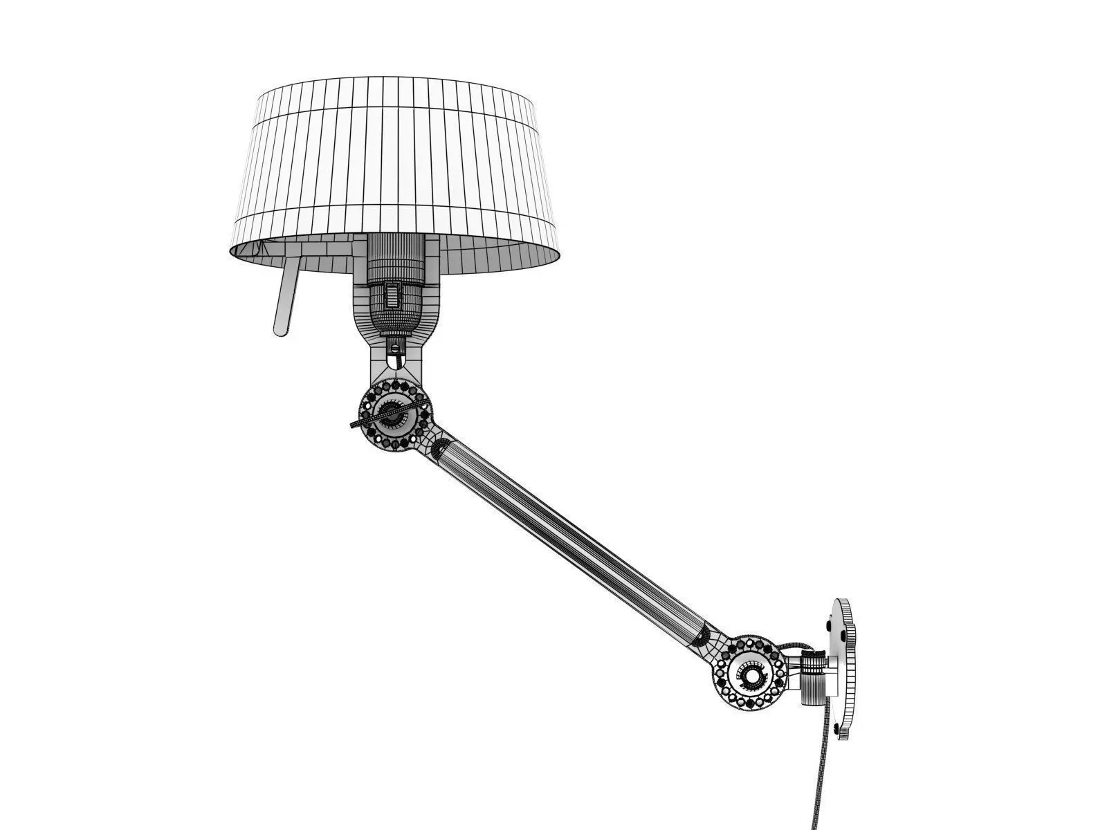 Bolt Bed Underfit 3D model_3