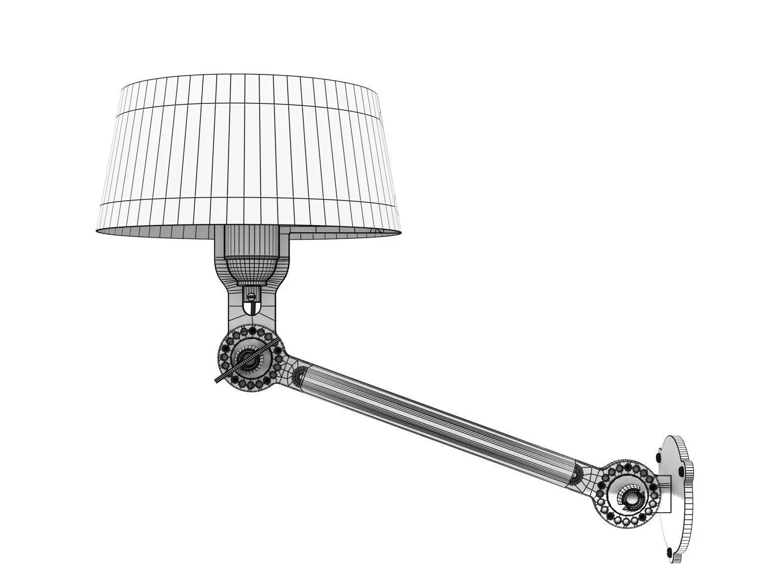 Bolt Wall Underfit 3D model_4