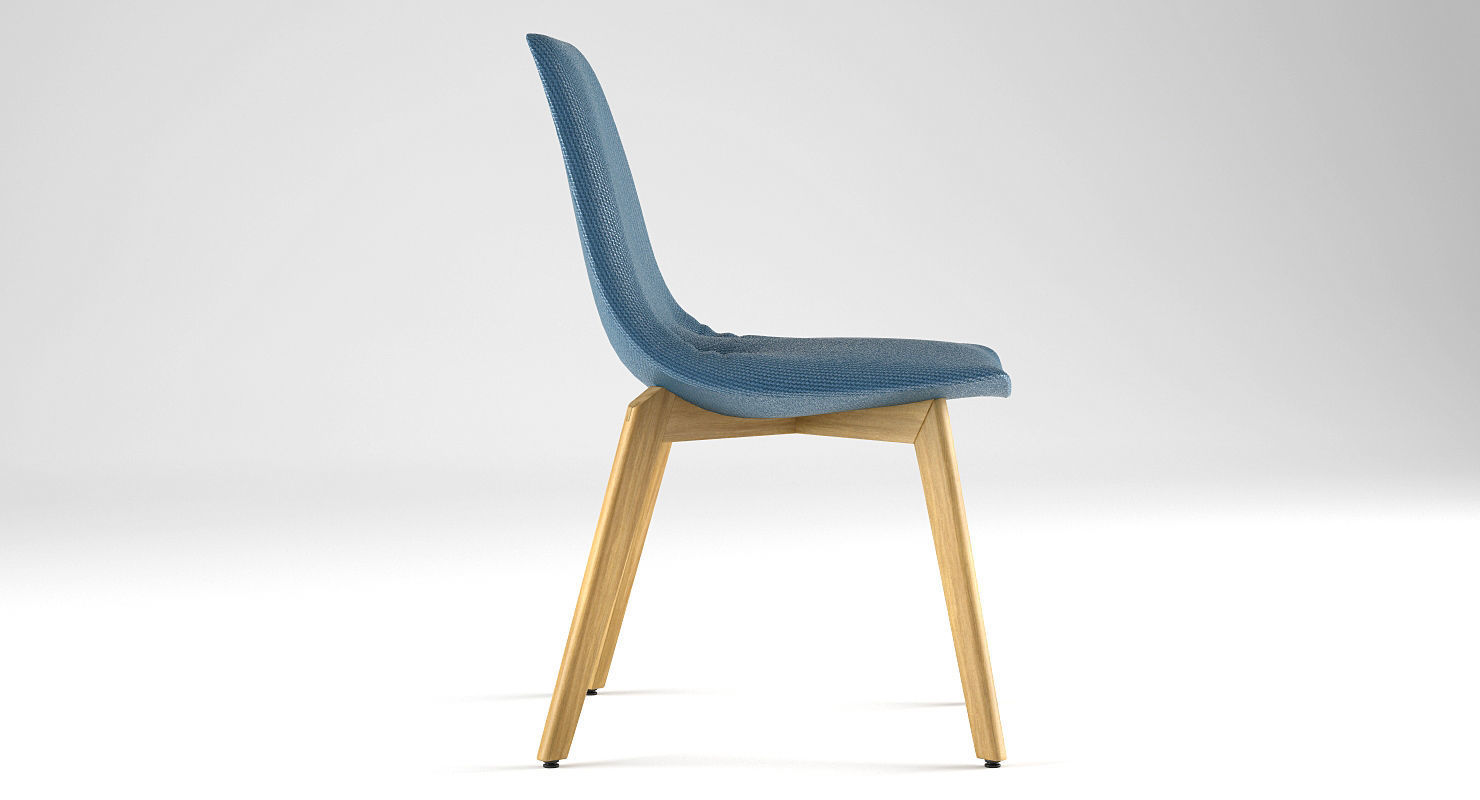 Lui Chair Team 7 - 2 3D model_6