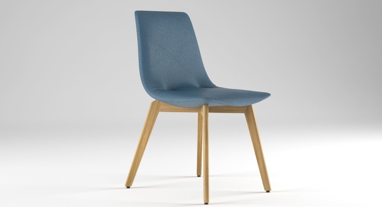 Lui Chair Team 7 - 2 3D model_1