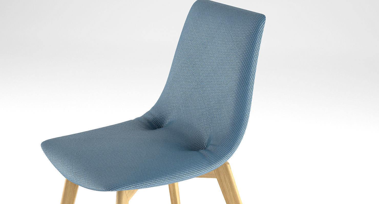 Lui Chair Team 7 - 2 3D model_2