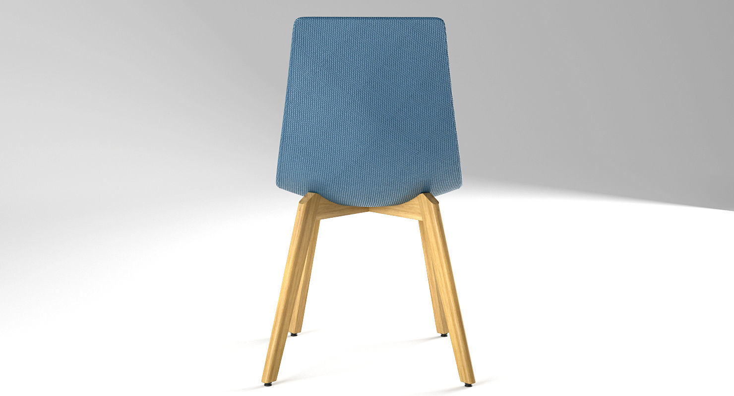 Lui Chair Team 7 - 2 3D model_5