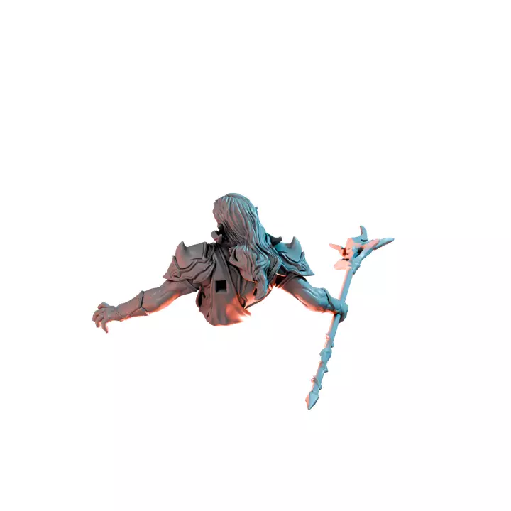 Ramuh Xiv VII - Board Game Miniature STL 3D print model