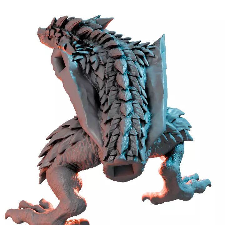 God Of Thunder Warrior IV - RPG Tabletop Figure 3D print model