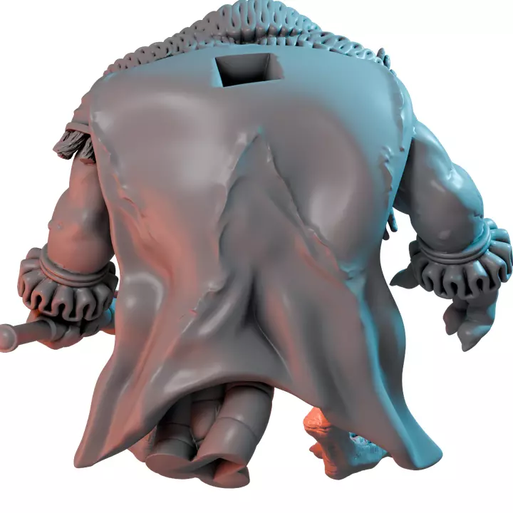 Rat King II - Resin Miniature Figurine 3D print model