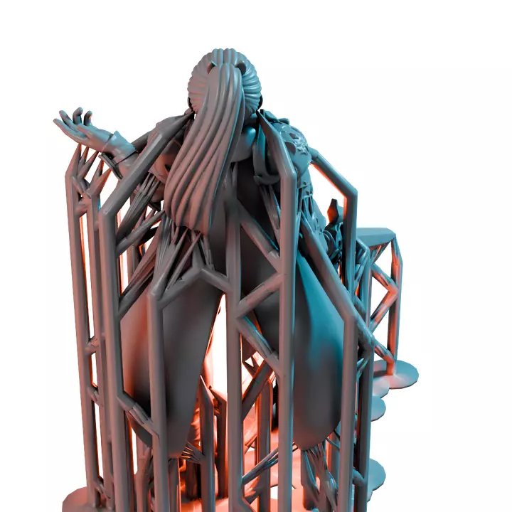 Ainara Guard Officer IV - Printable Resin Model 3D print model