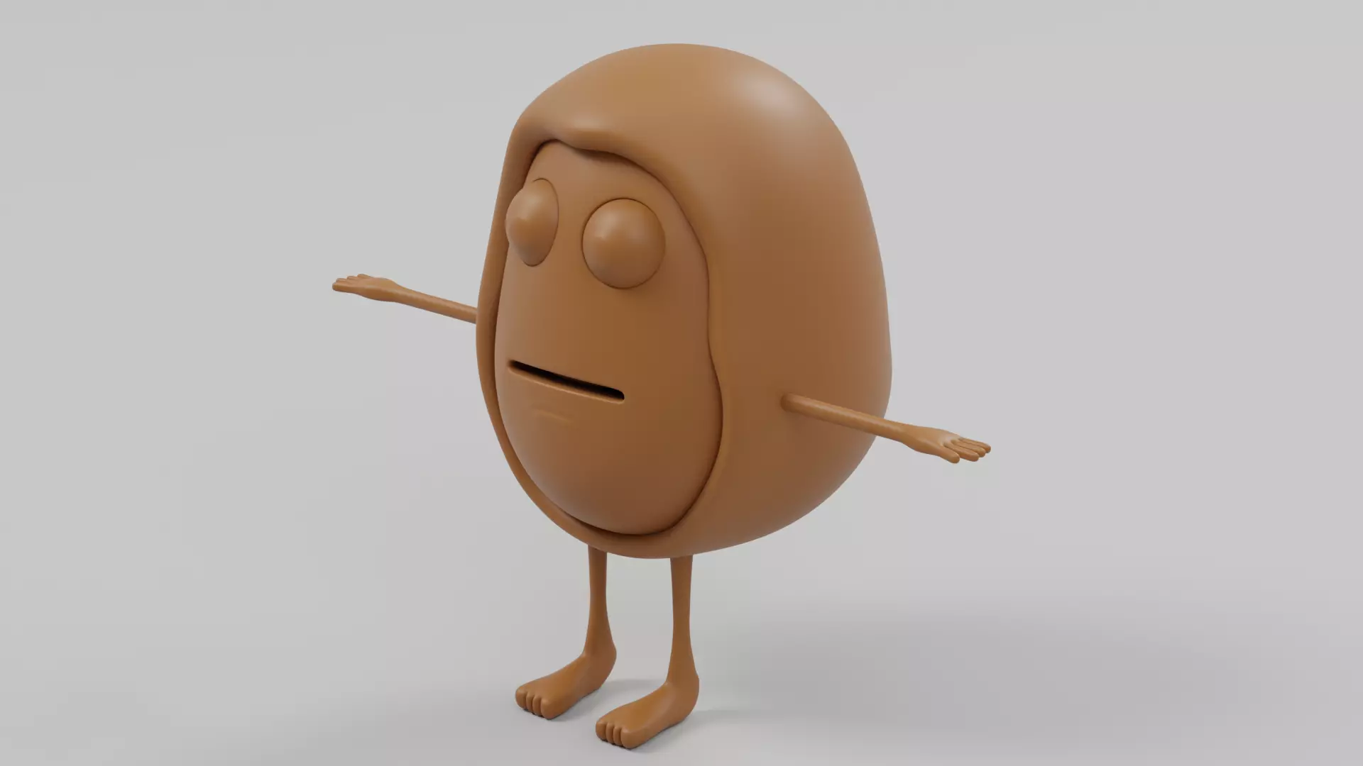 Cute ROCKO Cartoon Character - Sample FIle free 3D model | CGTrader