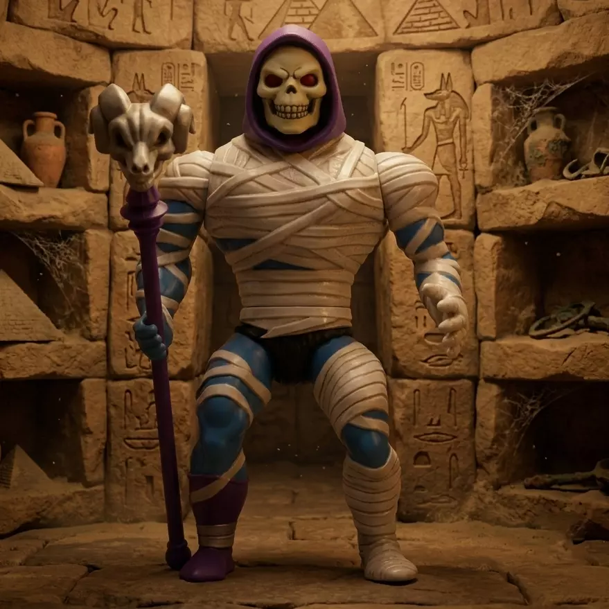 SKELETOR cursEof-three terrors CARTOON 3D print model