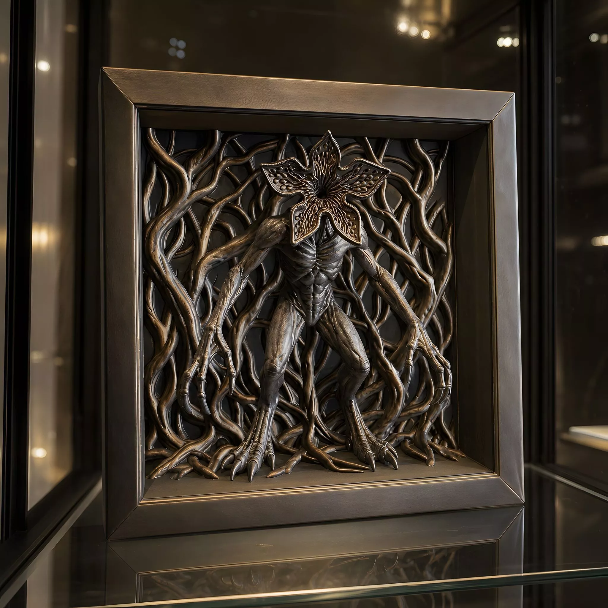 Demogorgon Mini Shadow Box 3D Print Model 3D print model