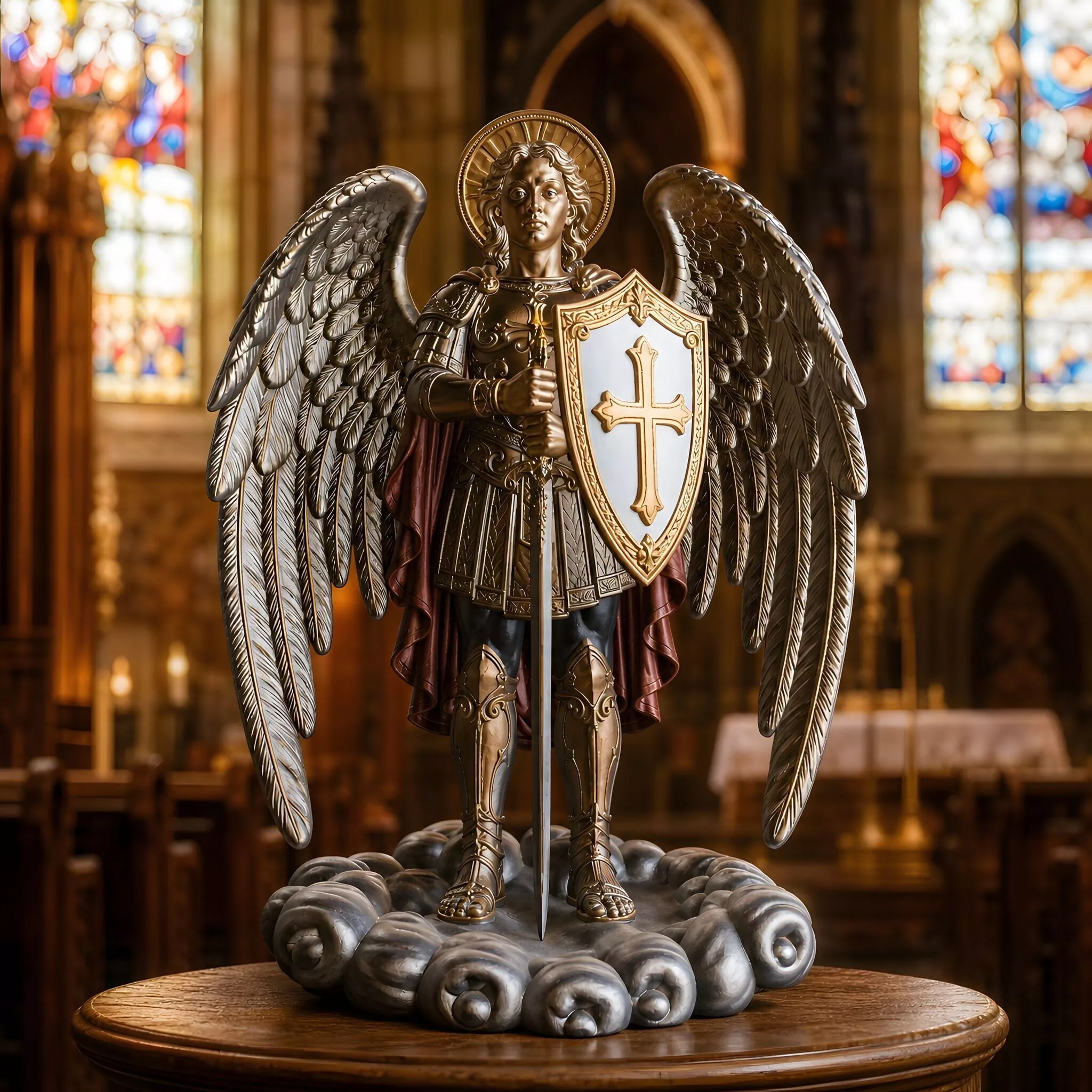 Saint Michael Archangel 3D Print Model 3D print model