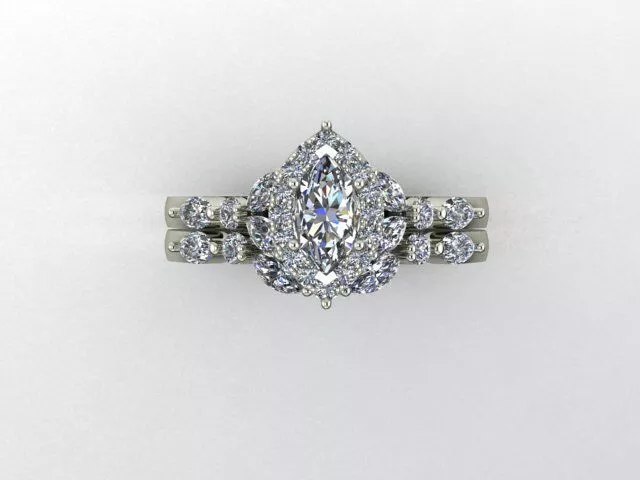 Engagement Ring Blind Box Package 25 Models 3D print model