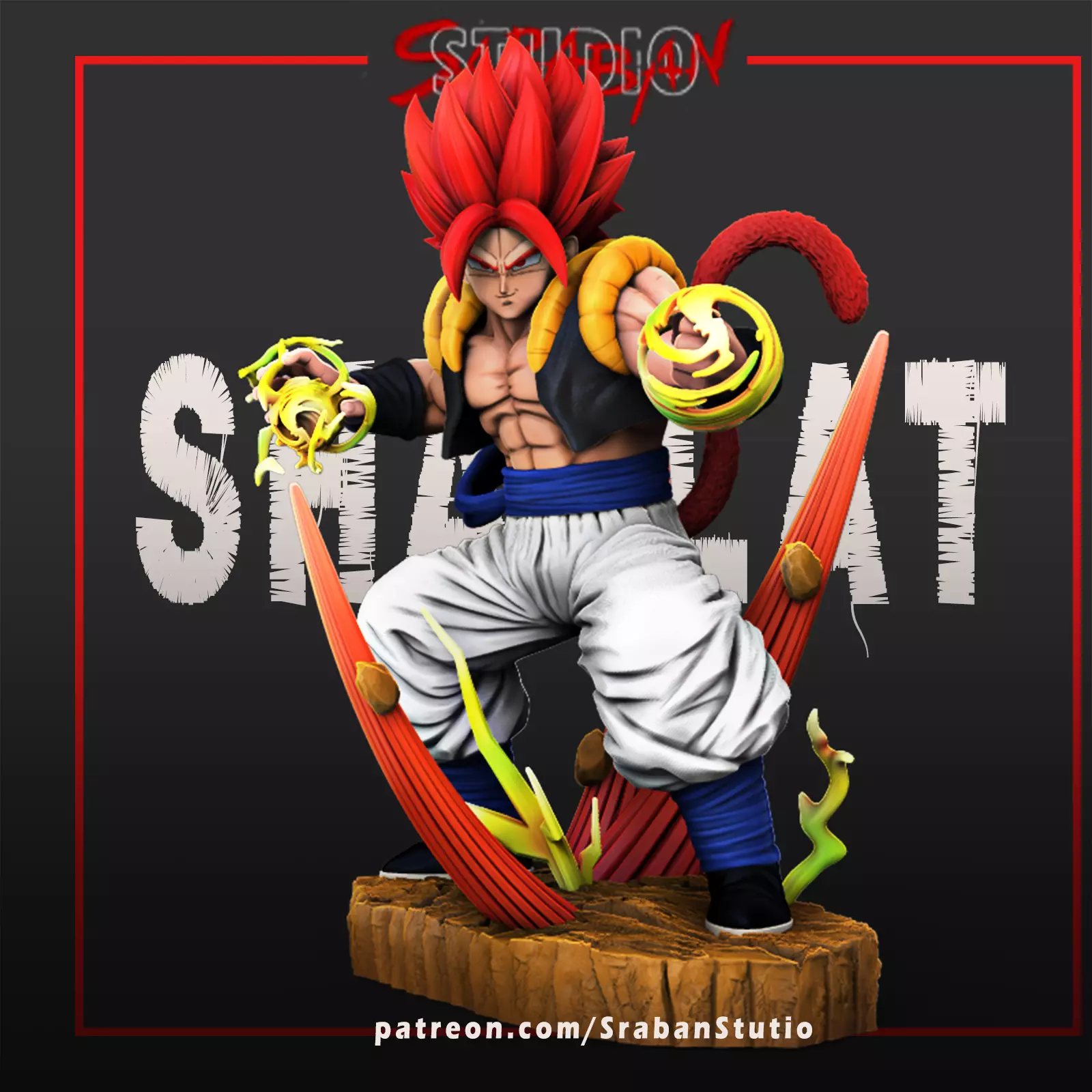 Shallat SSJGOD STL File For 3DPrinting 3D print model