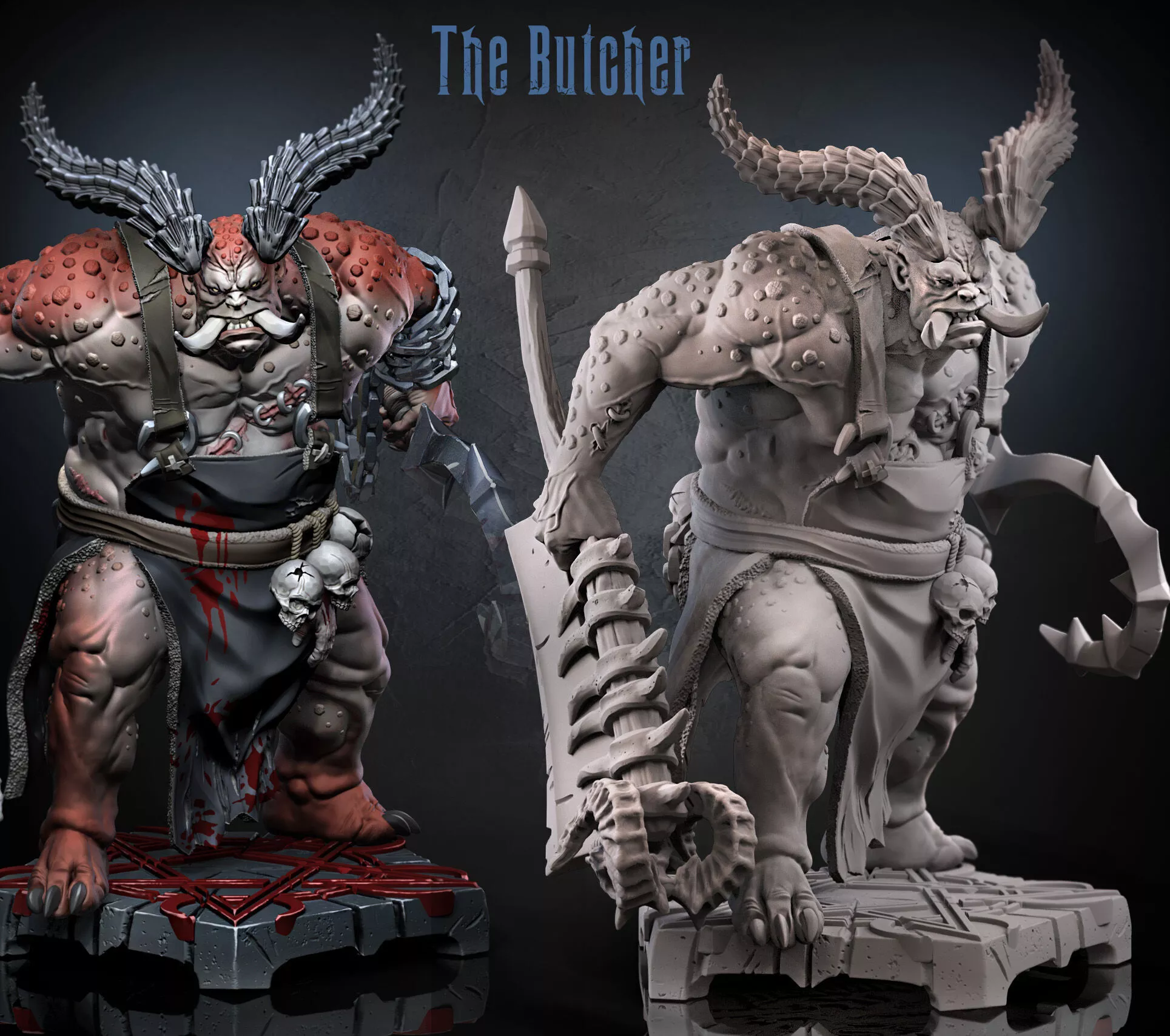 The Butcher 3D print model