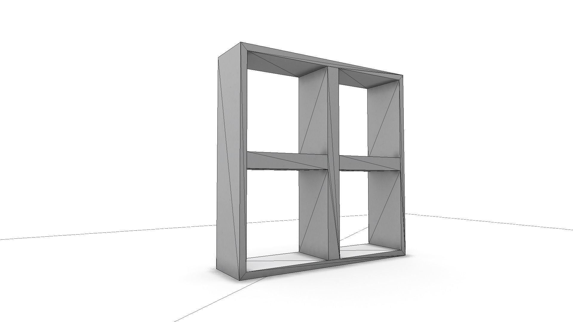 All furniture lightmapped SHC Quickoffice Low-poly 3D model_191