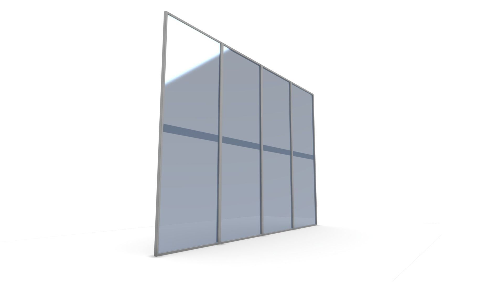All furniture lightmapped SHC Quickoffice Low-poly 3D model_119