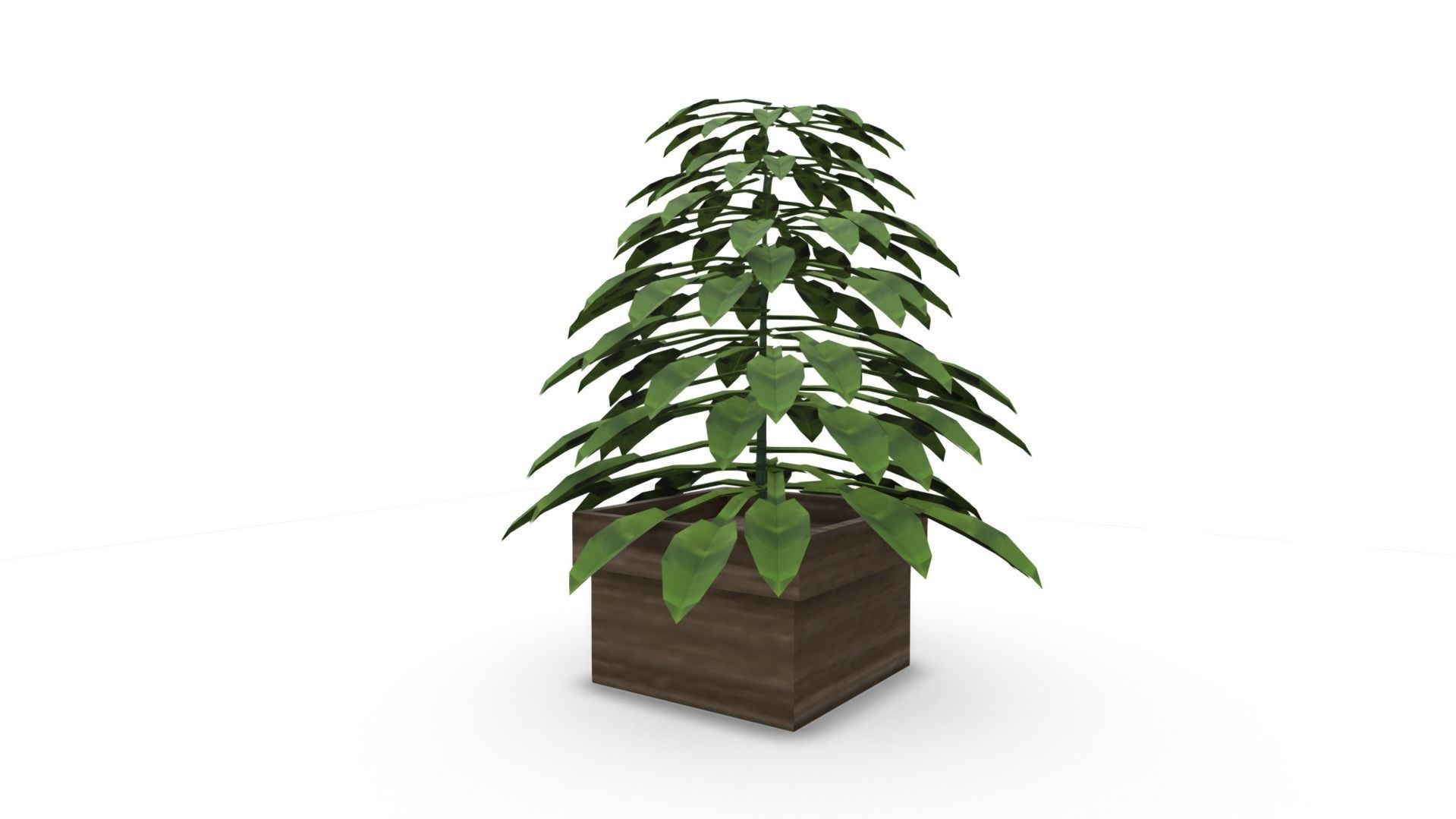 All furniture lightmapped SHC Quickoffice Low-poly 3D model_181