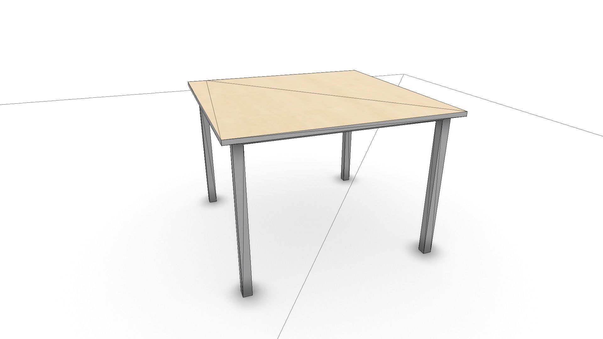 All furniture lightmapped SHC Quickoffice Low-poly 3D model_113