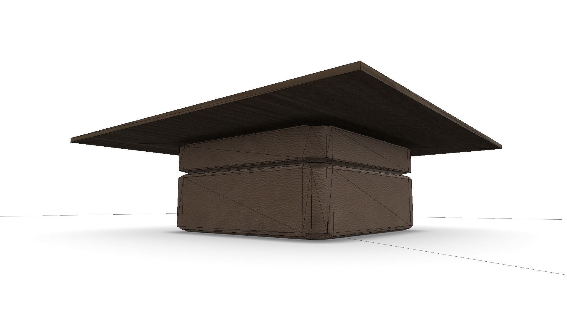 All furniture lightmapped SHC Quickoffice Low-poly 3D model_35