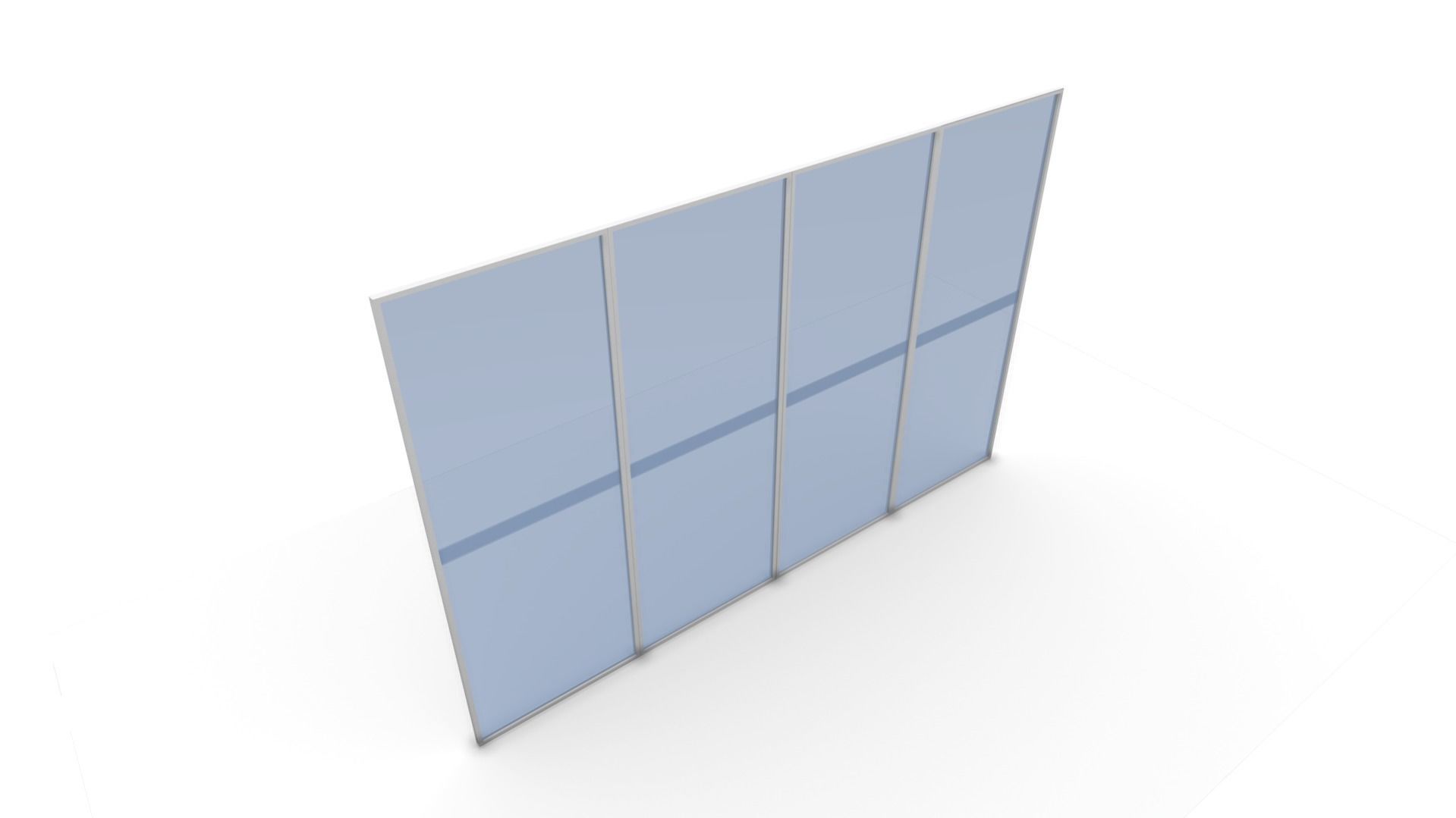 All furniture lightmapped SHC Quickoffice Low-poly 3D model_120