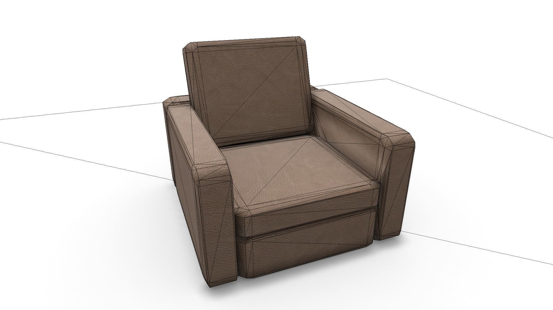 All furniture lightmapped SHC Quickoffice Low-poly 3D model_186