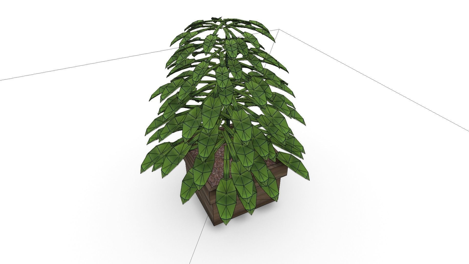 All furniture lightmapped SHC Quickoffice Low-poly 3D model_179