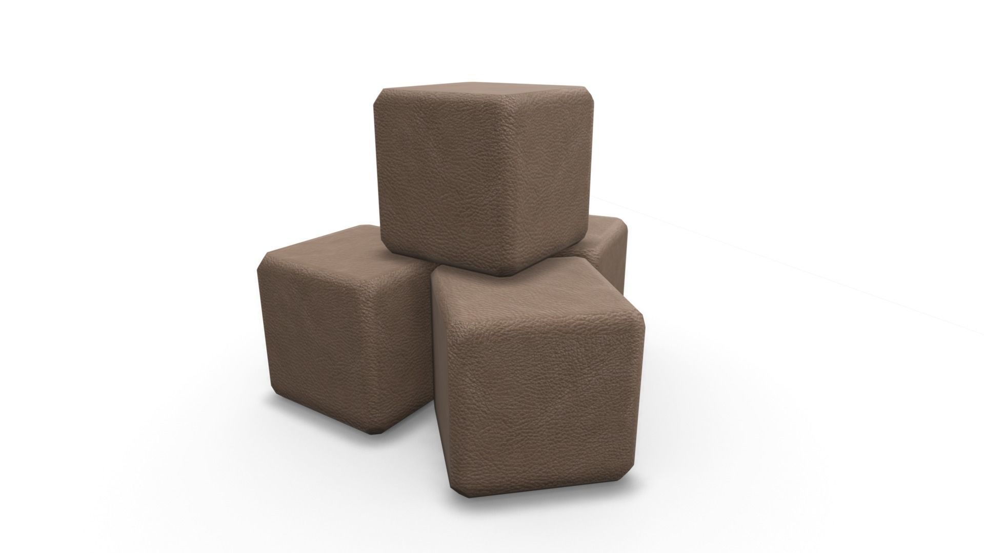 All furniture lightmapped SHC Quickoffice Low-poly 3D model_144