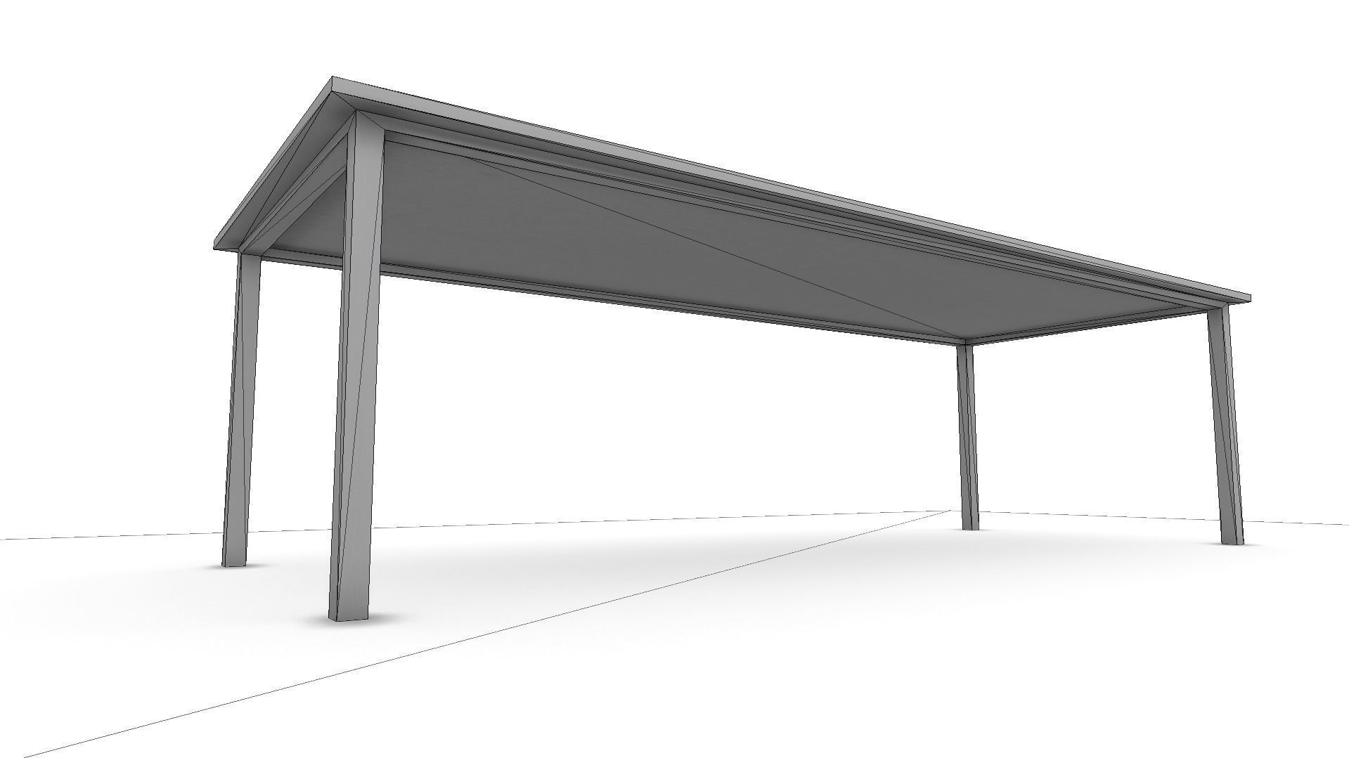 All furniture lightmapped SHC Quickoffice Low-poly 3D model_155