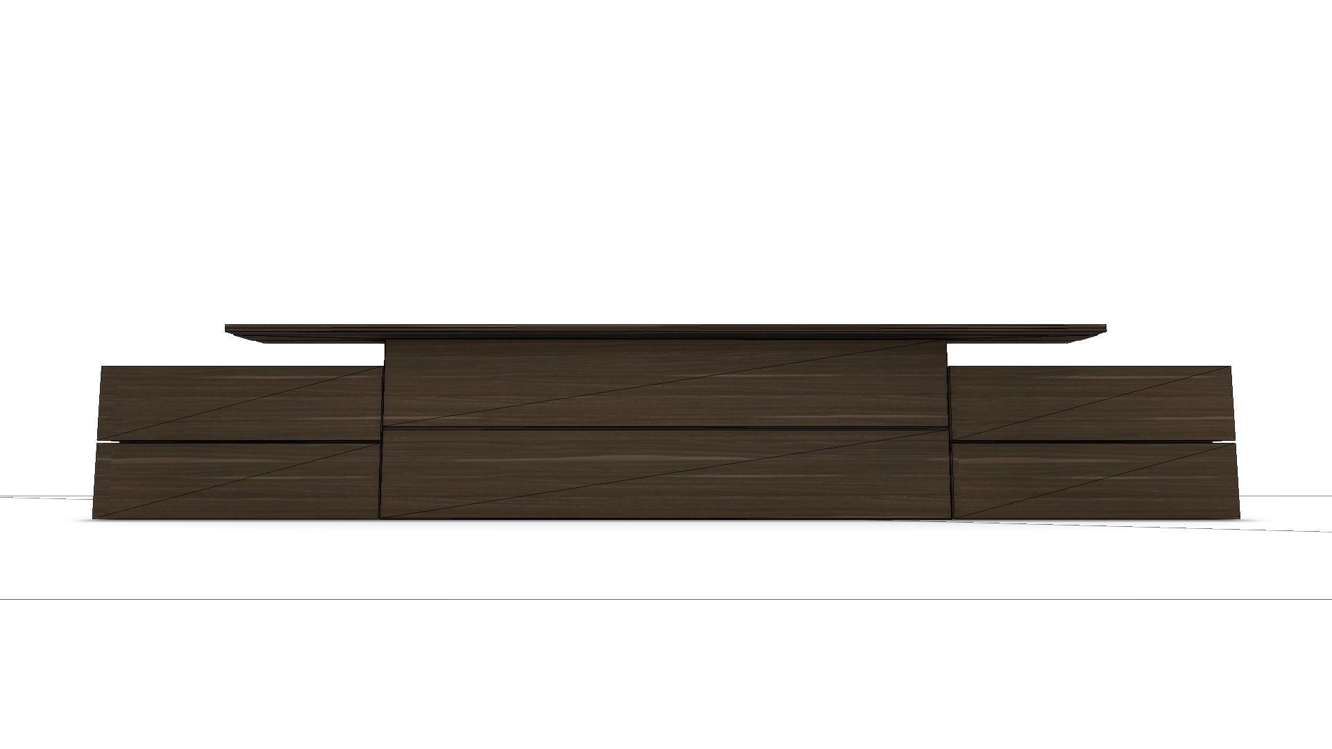 All furniture lightmapped SHC Quickoffice Low-poly 3D model_198