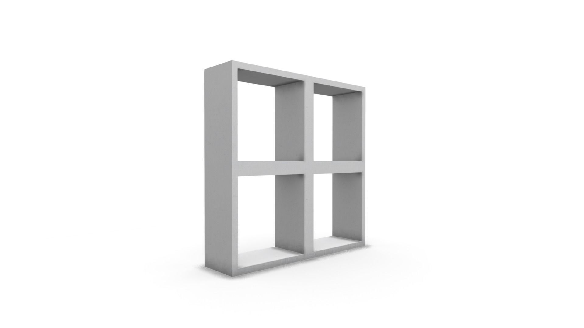 All furniture lightmapped SHC Quickoffice Low-poly 3D model_190
