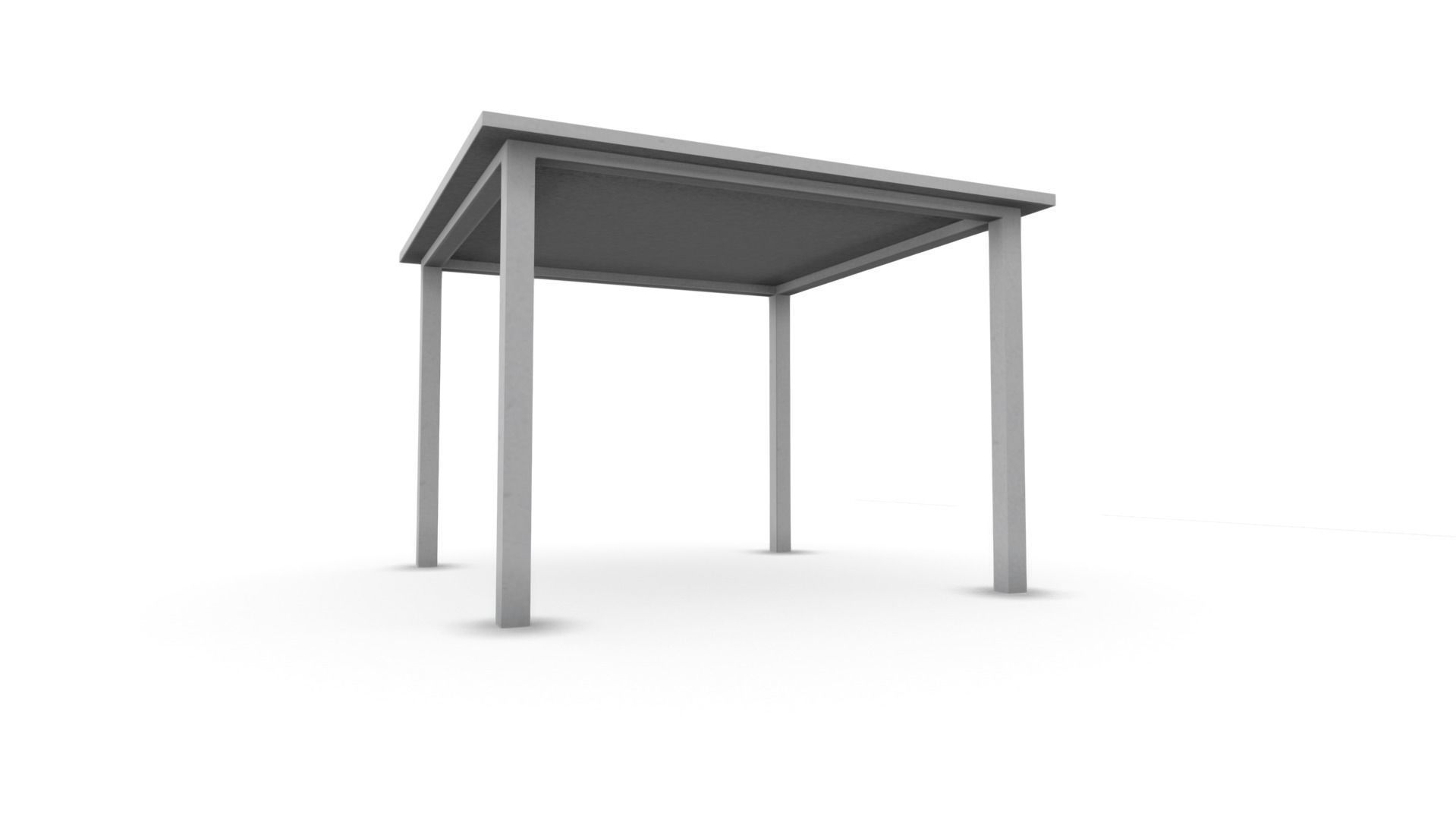 All furniture lightmapped SHC Quickoffice Low-poly 3D model_111