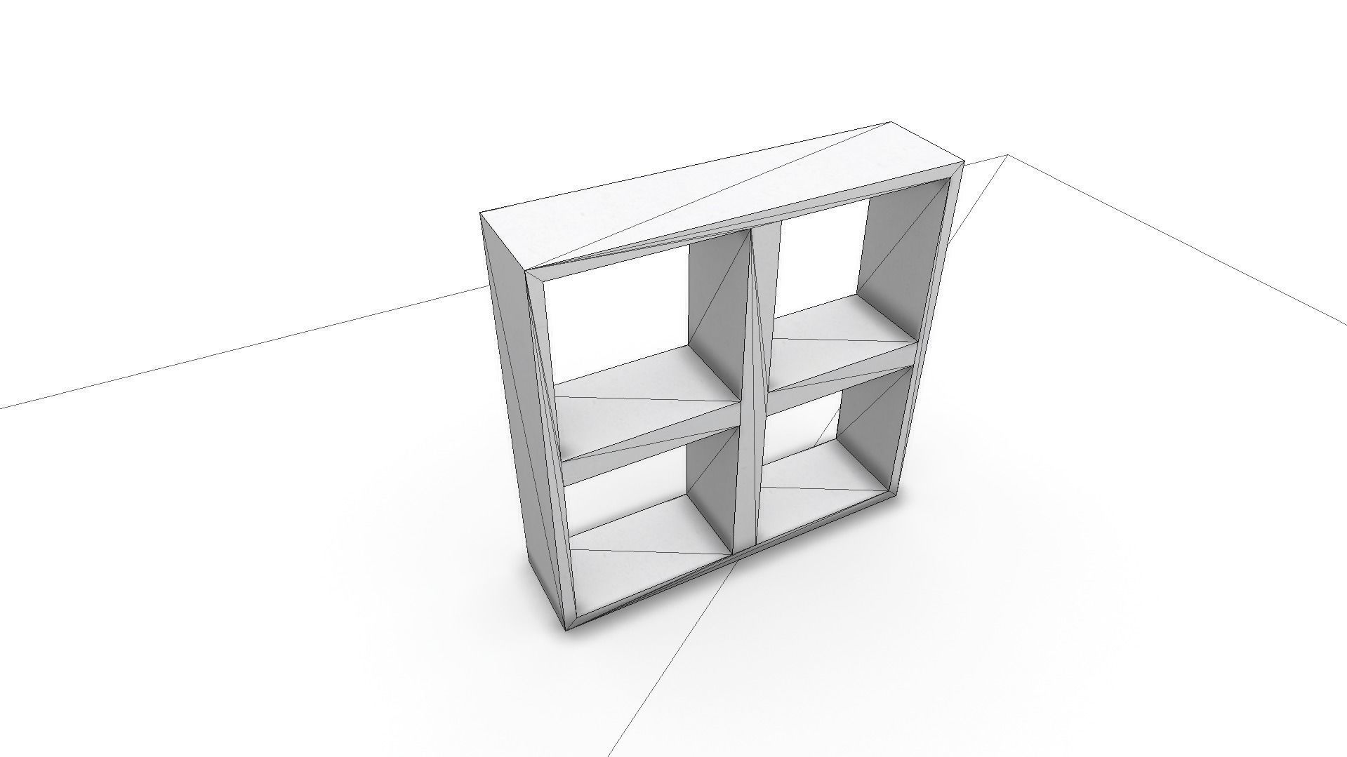 All furniture lightmapped SHC Quickoffice Low-poly 3D model_194