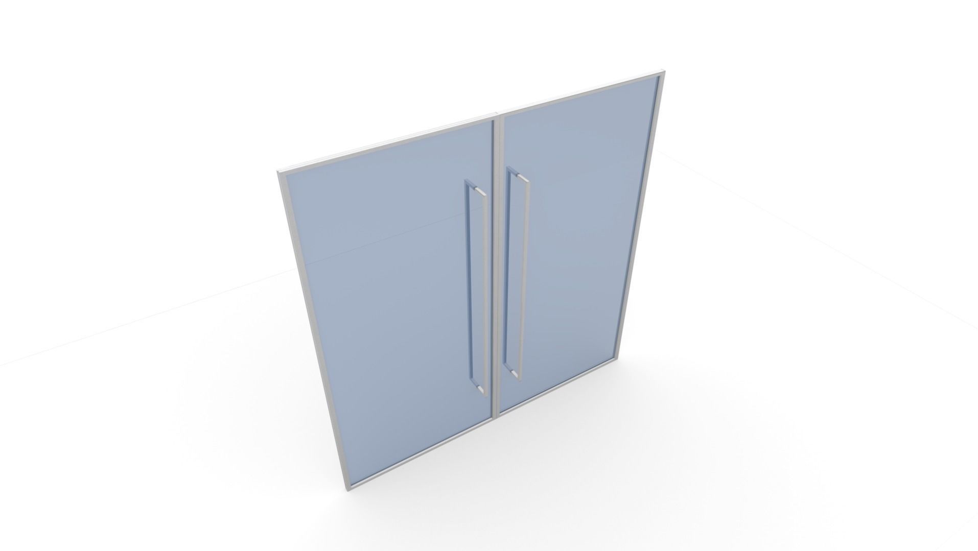 All furniture lightmapped SHC Quickoffice Low-poly 3D model_99