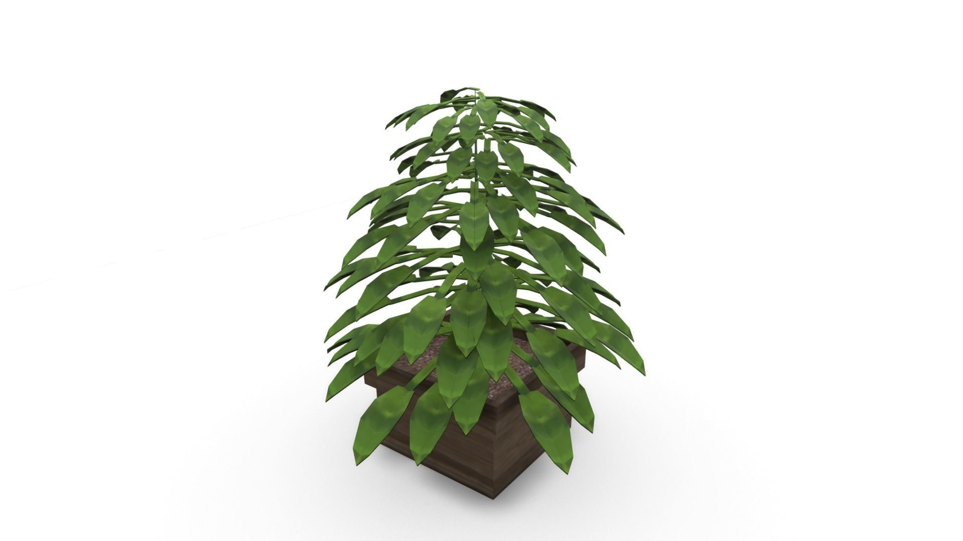 All furniture lightmapped SHC Quickoffice Low-poly 3D model_182