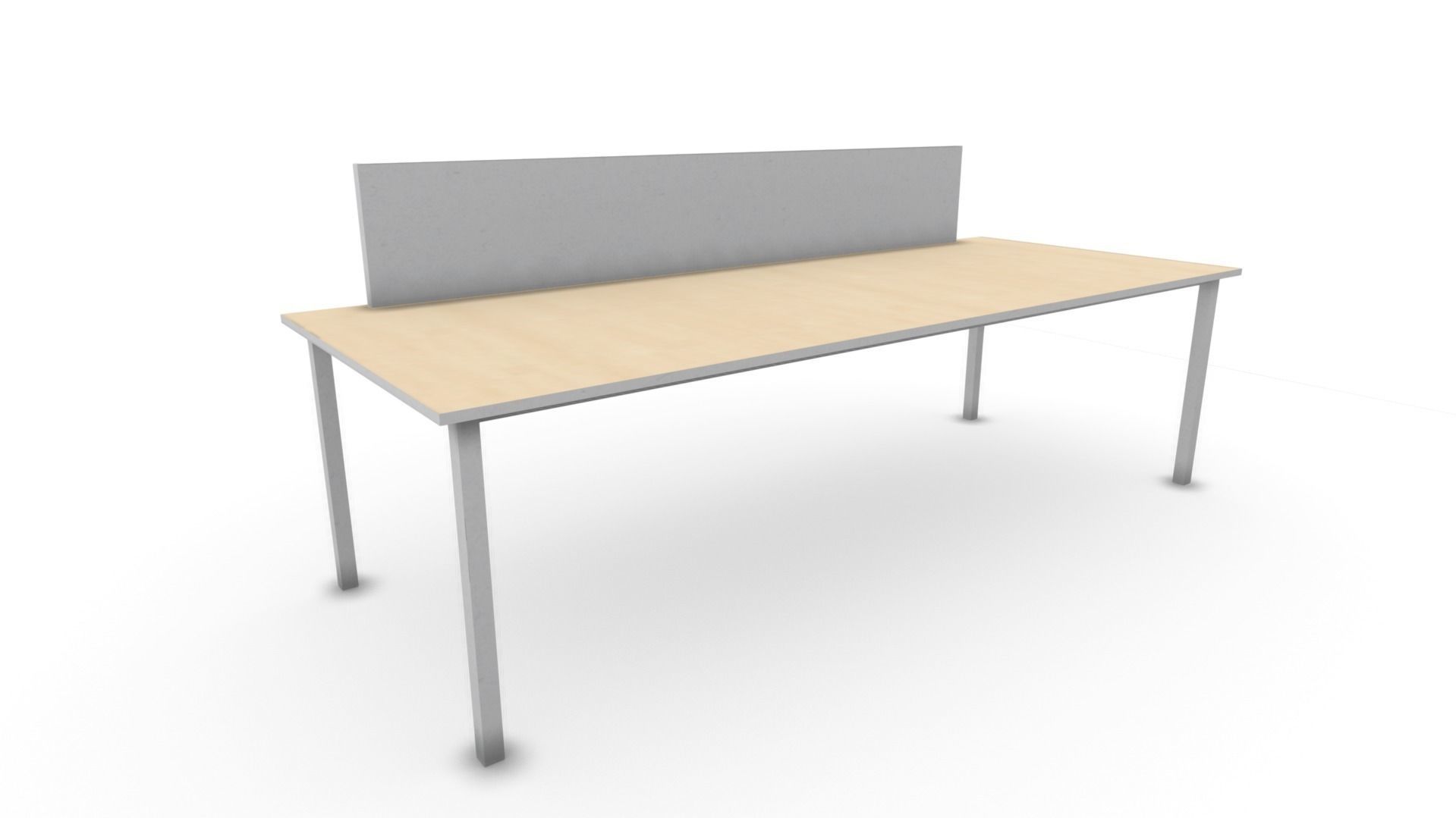 All furniture lightmapped SHC Quickoffice Low-poly 3D model_159