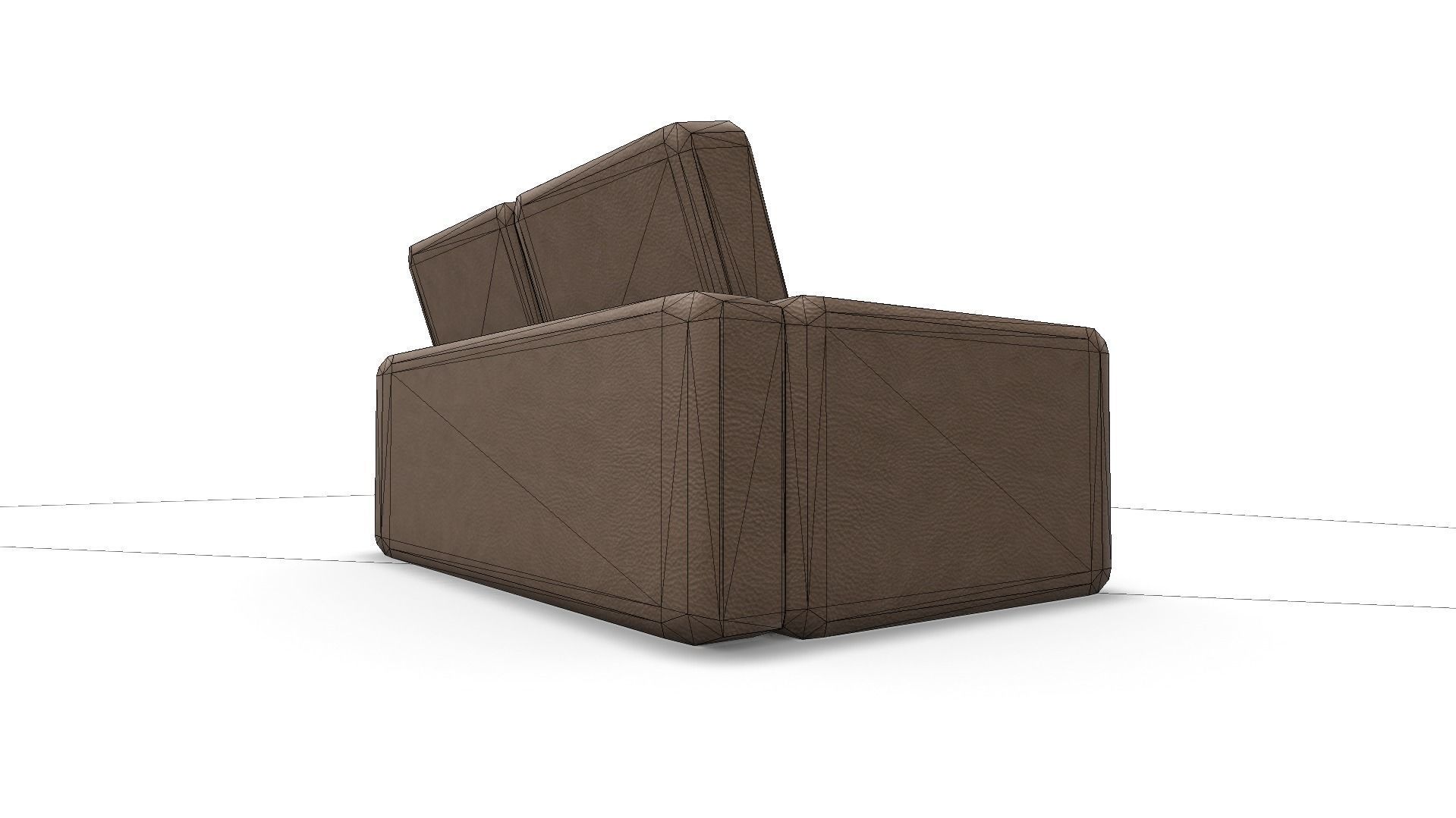 All furniture lightmapped SHC Quickoffice Low-poly 3D model_221