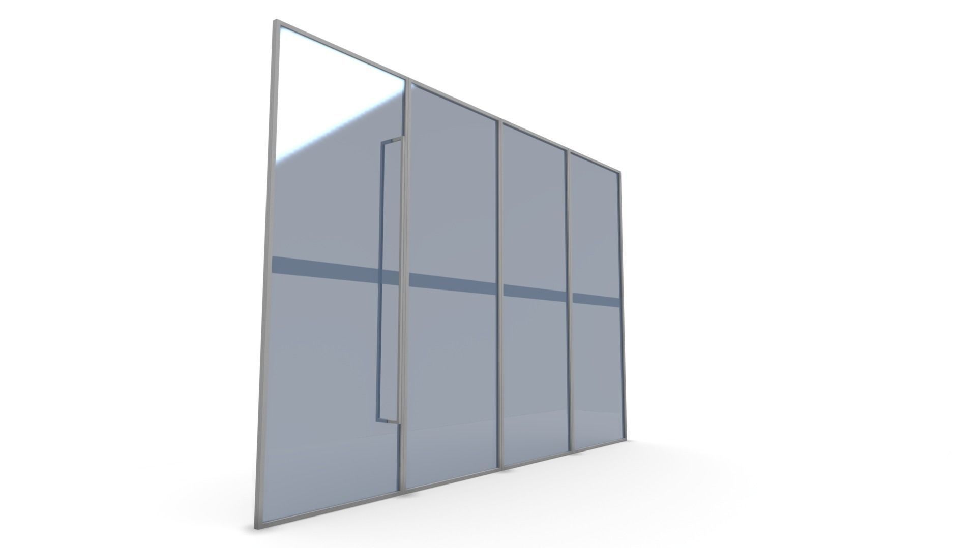 All furniture lightmapped SHC Quickoffice Low-poly 3D model_123