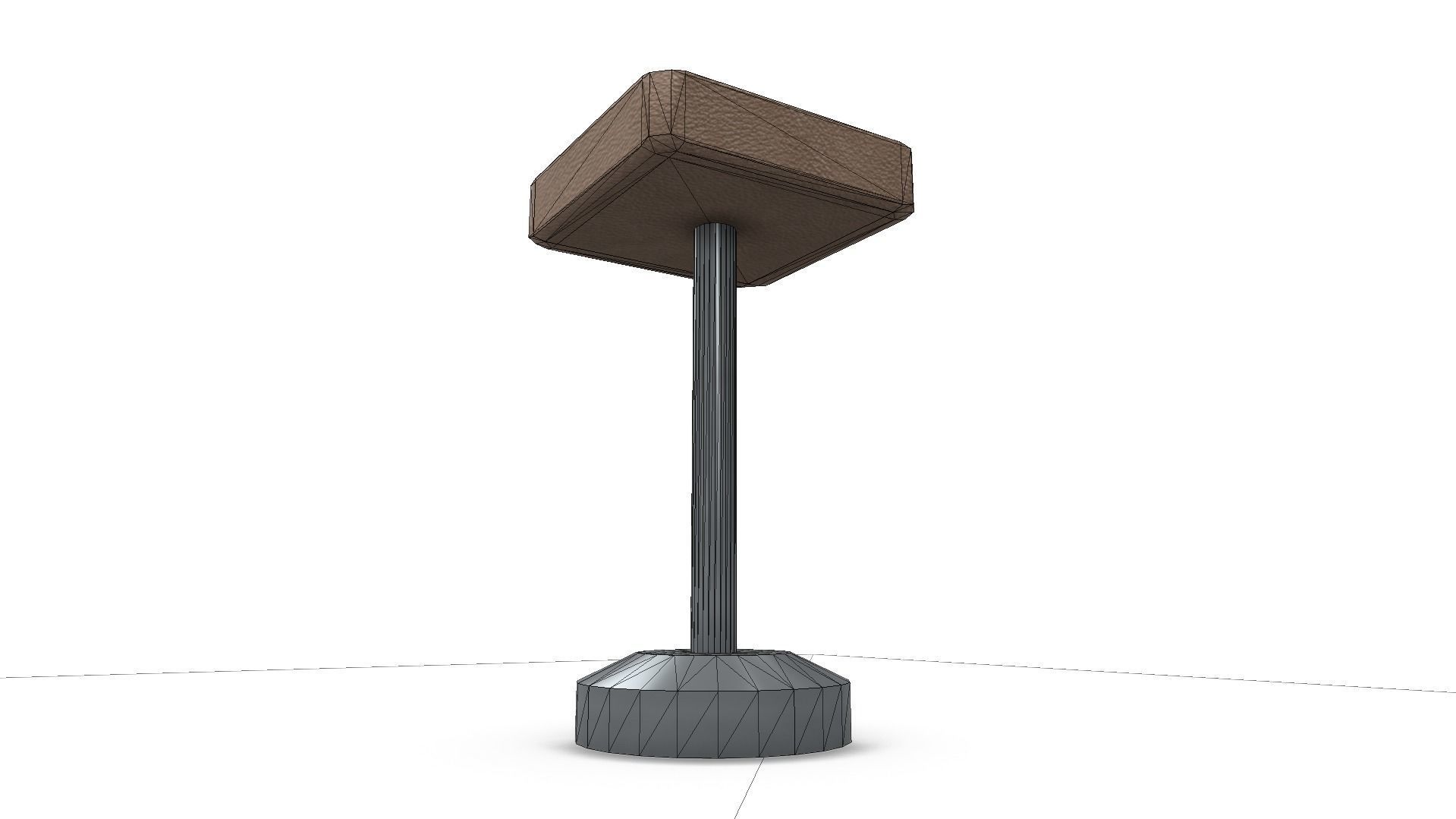 All furniture lightmapped SHC Quickoffice Low-poly 3D model_248