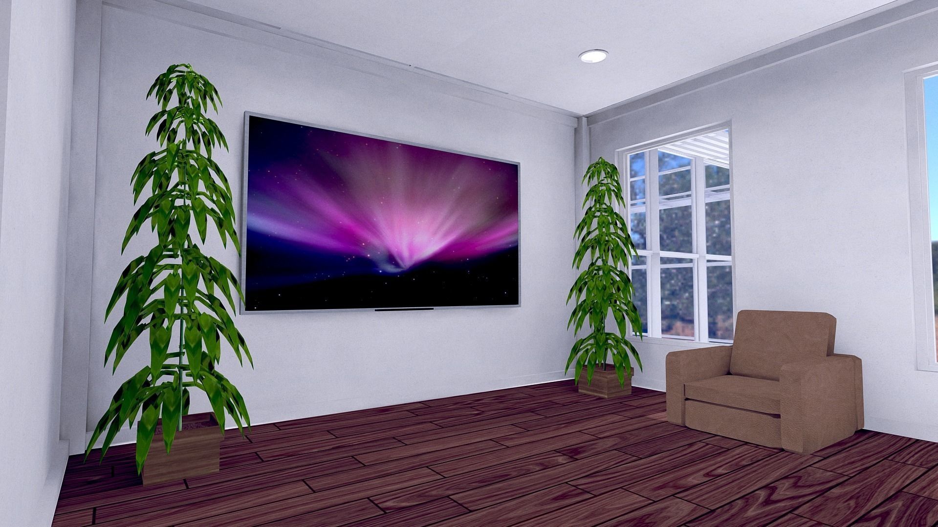 All furniture lightmapped SHC Quickoffice Low-poly 3D model_177