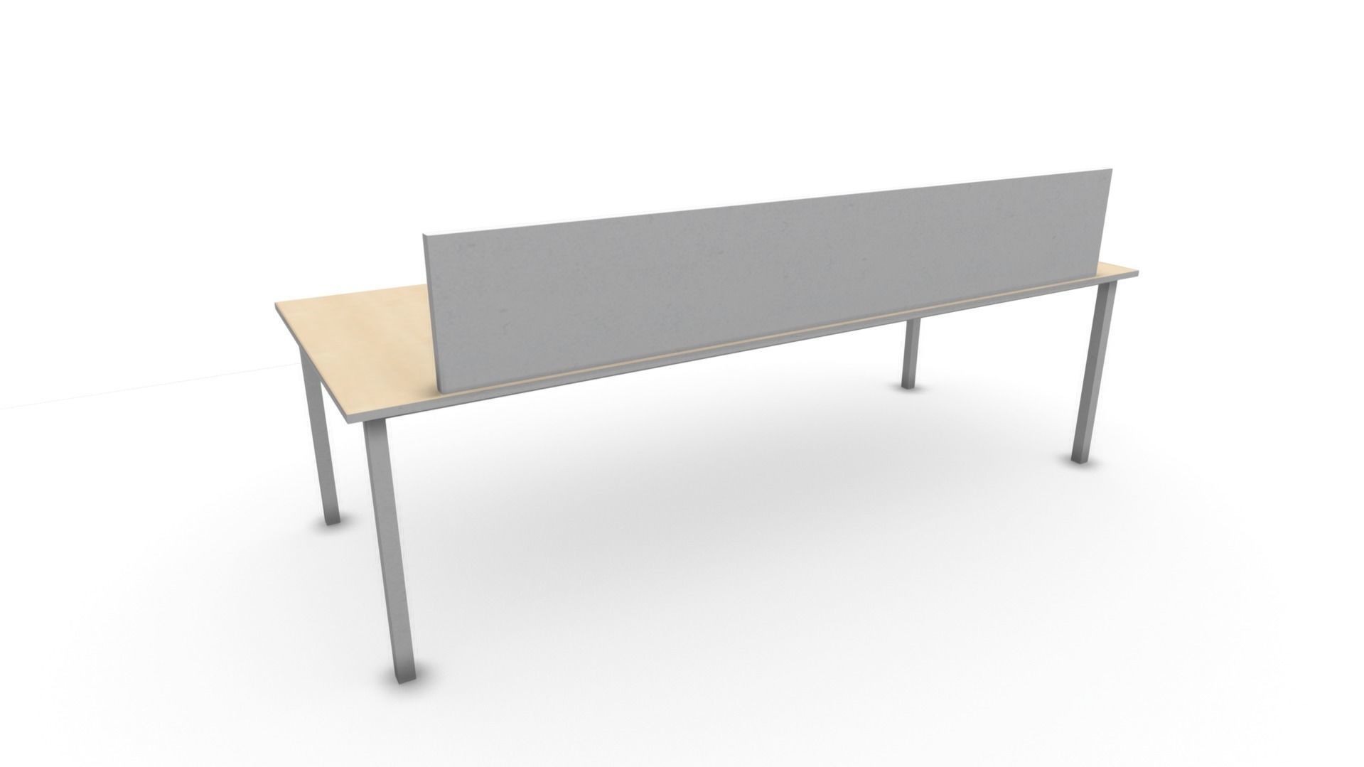 All furniture lightmapped SHC Quickoffice Low-poly 3D model_164